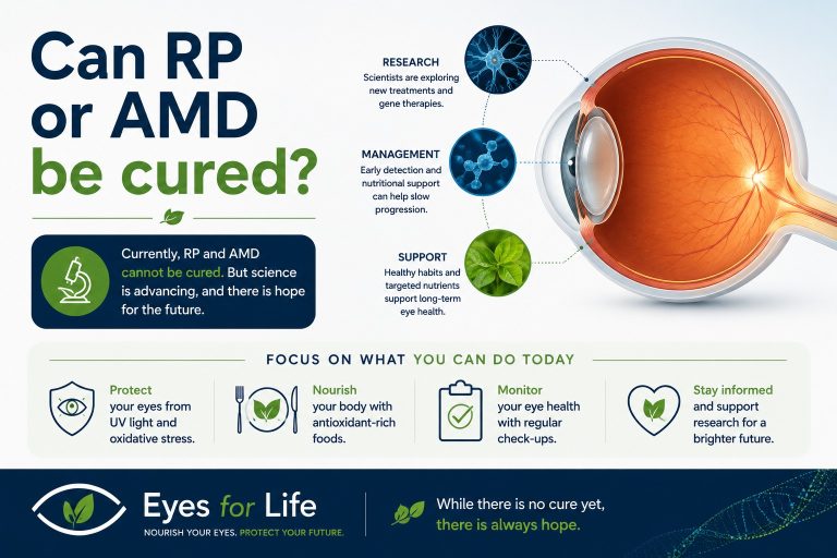 Can RP or AMD be cured?