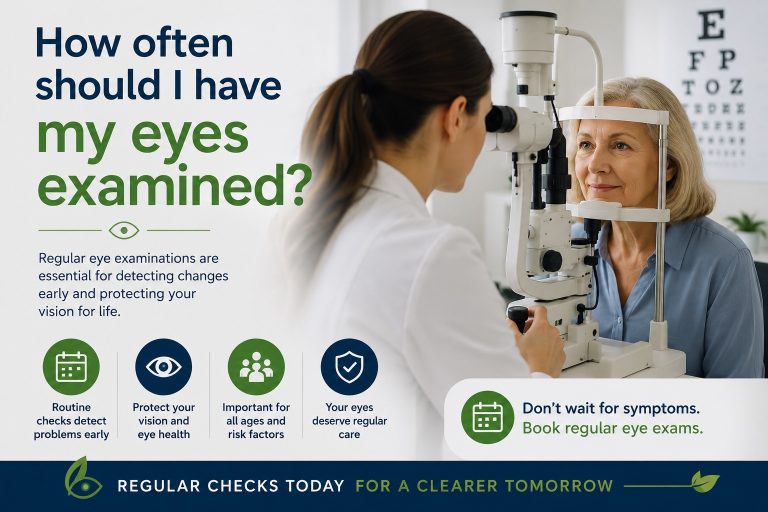 How often should I have my eyes examined?